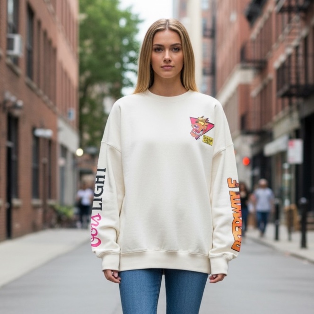 The Laundry Room Off-White Sweatshirt